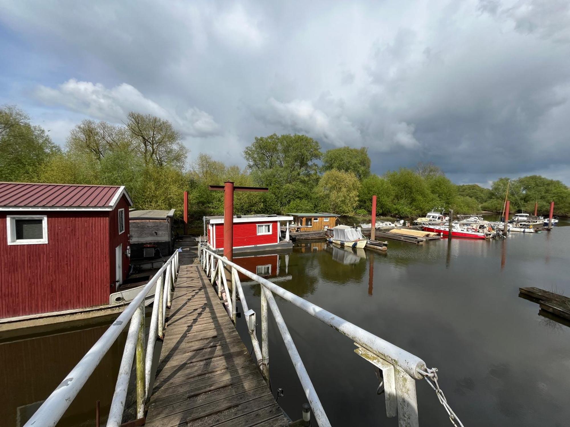 Hausboot Stoeckte Villa Winsen  Exteriör bild