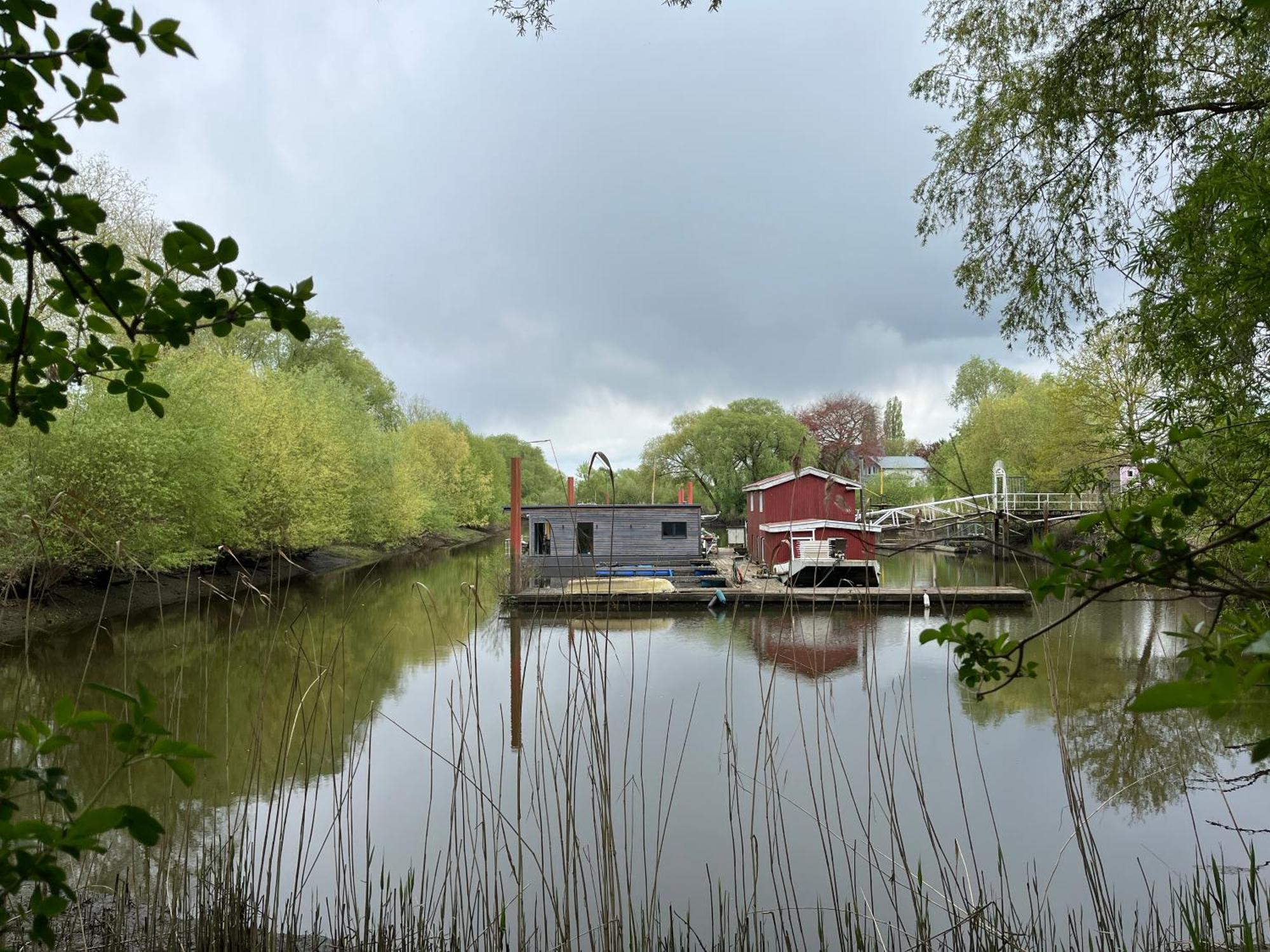 Hausboot Stoeckte Villa Winsen  Exteriör bild