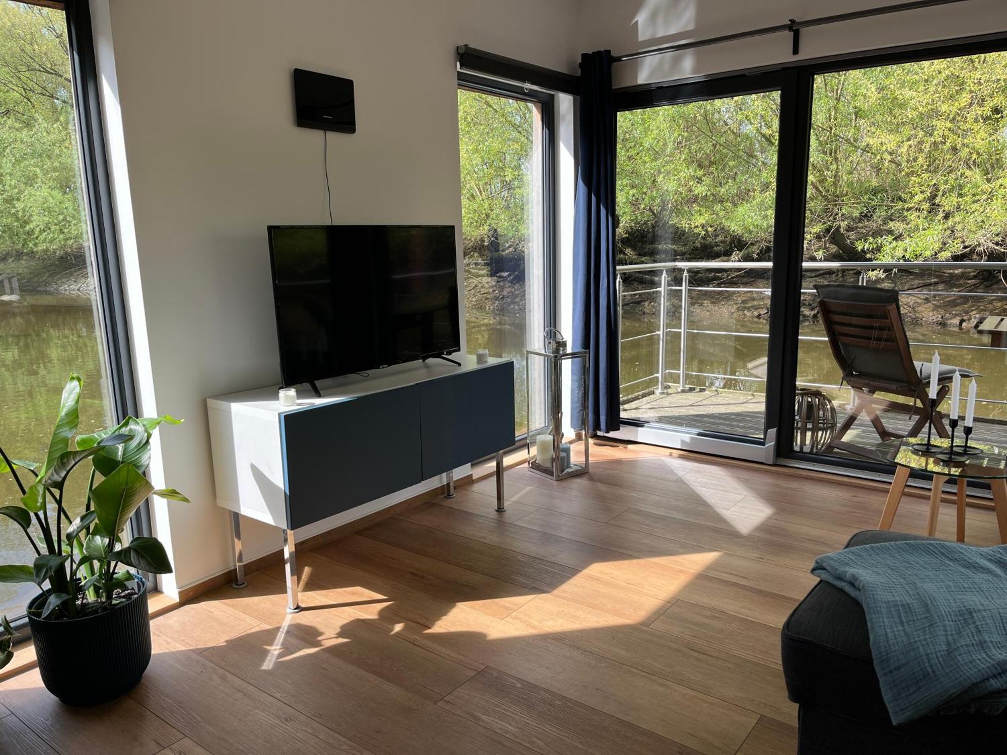 Hausboot Stoeckte Villa Winsen  Exteriör bild