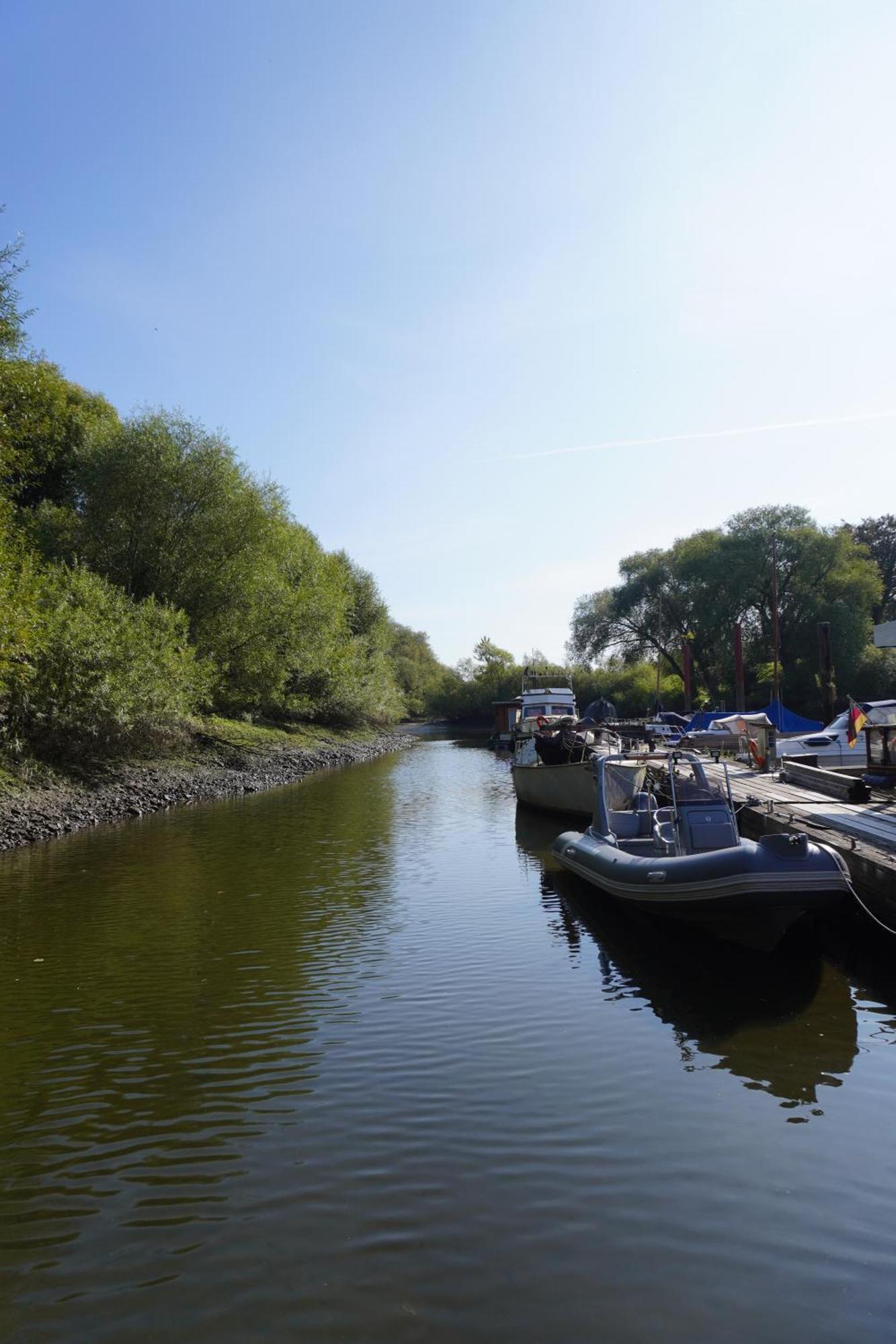 Hausboot Stoeckte Villa Winsen  Exteriör bild