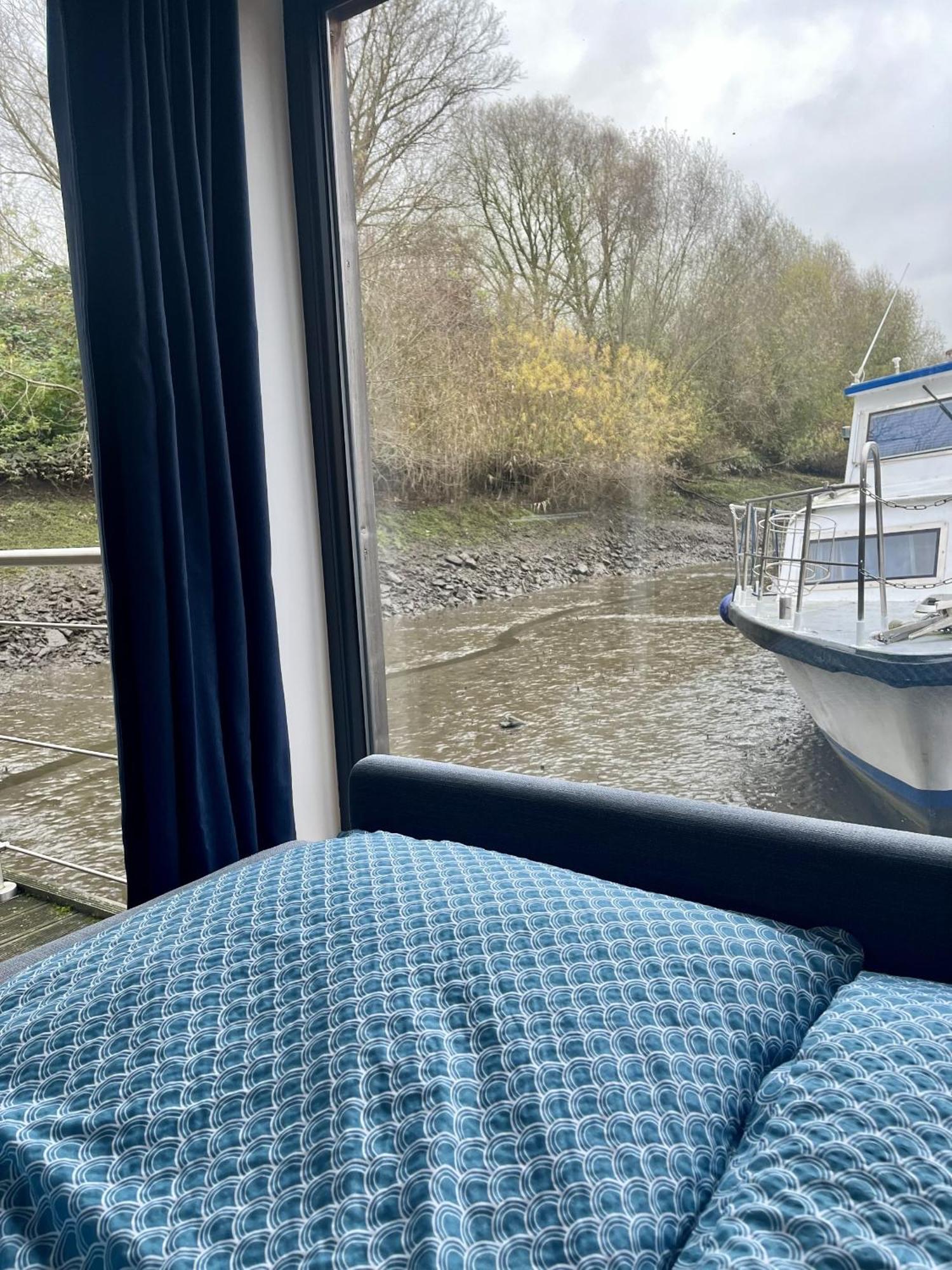Hausboot Stoeckte Villa Winsen  Exteriör bild